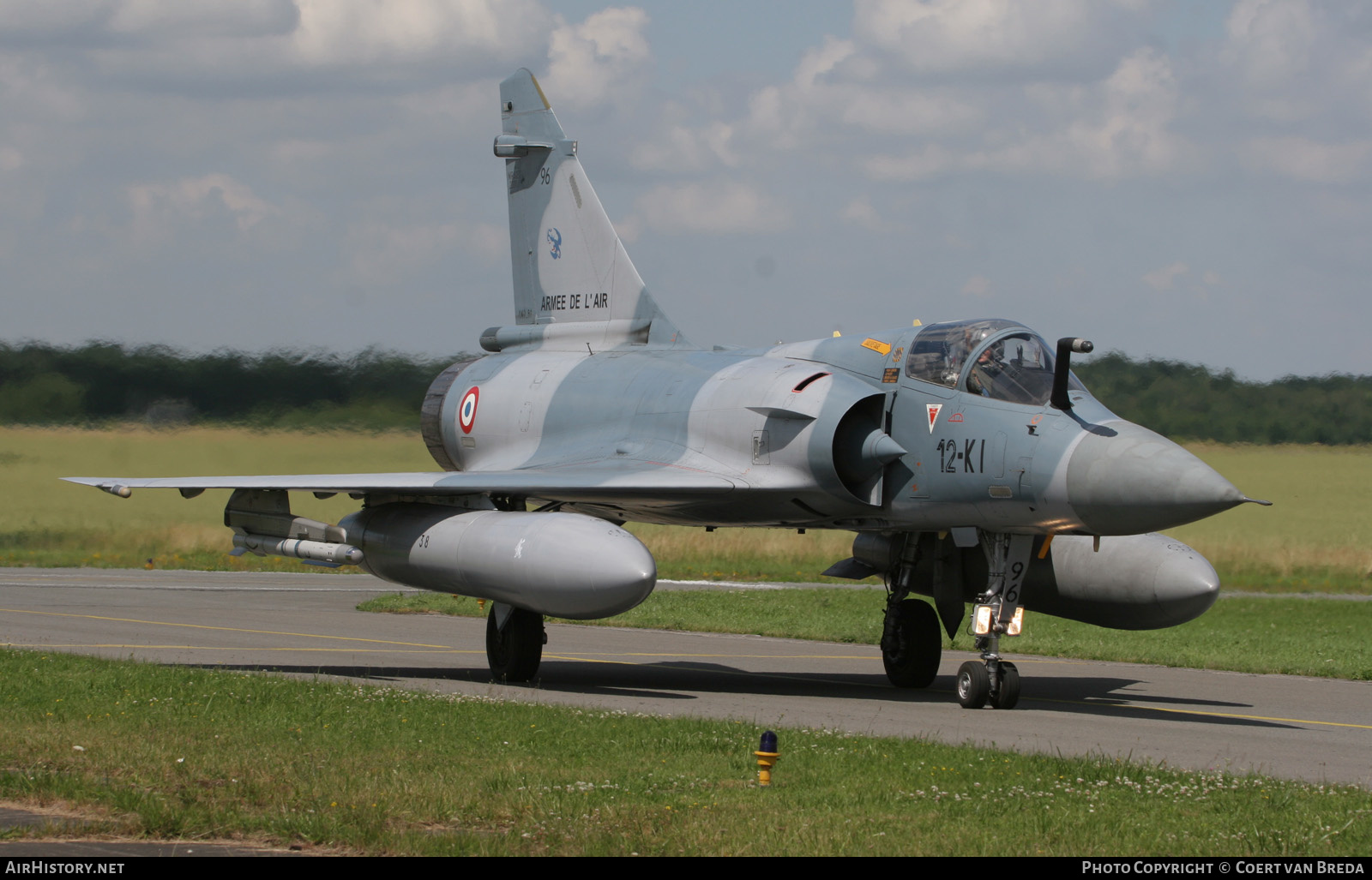 Aircraft Photo of 96 | Dassault Mirage 2000C | France - Air Force | AirHistory.net #286136