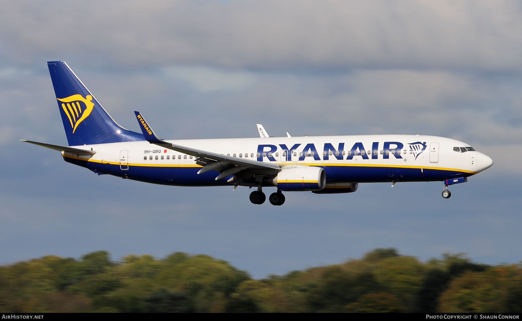 Aircraft Photo of 9H-QBQ | Boeing 737-8AS | Ryanair | AirHistory.net #286143
