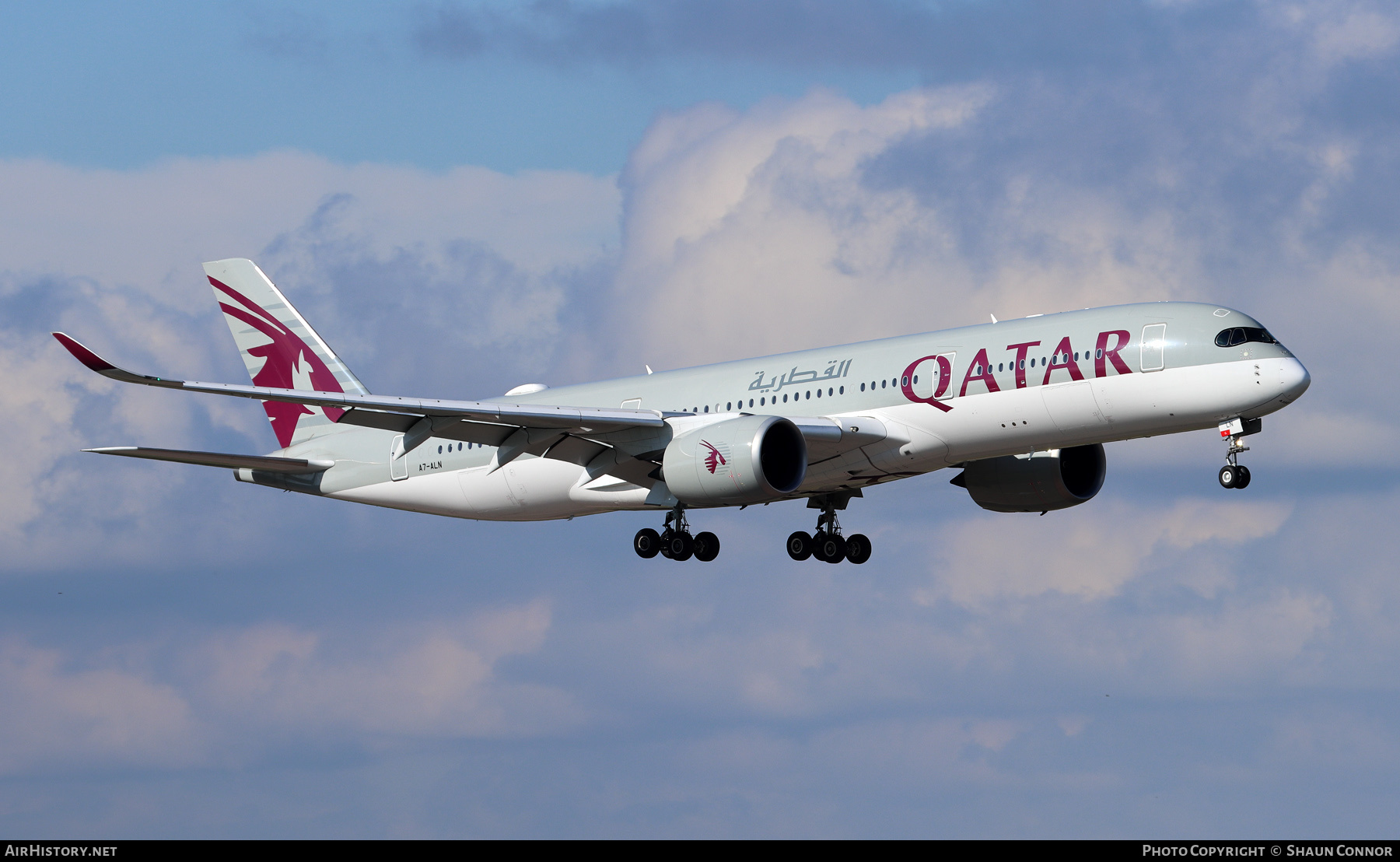 Aircraft Photo of A7-ALN | Airbus A350-941 | Qatar Airways | AirHistory.net #286144