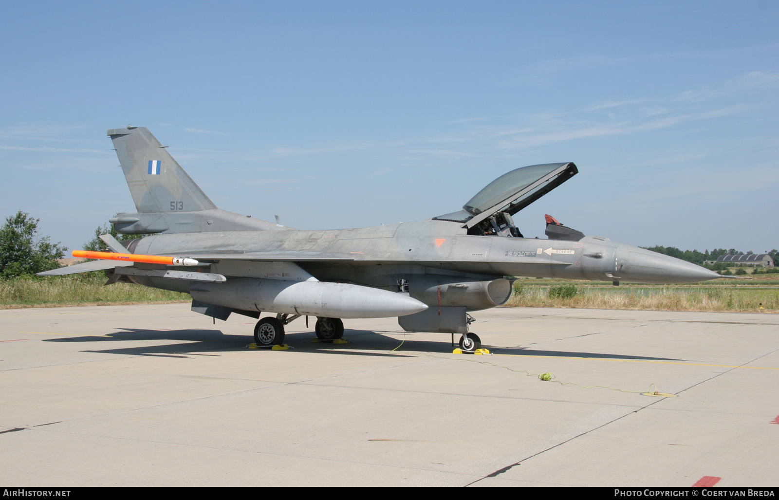 Aircraft Photo of 513 | General Dynamics F-16C Fighting Falcon | Greece - Air Force | AirHistory.net #286155