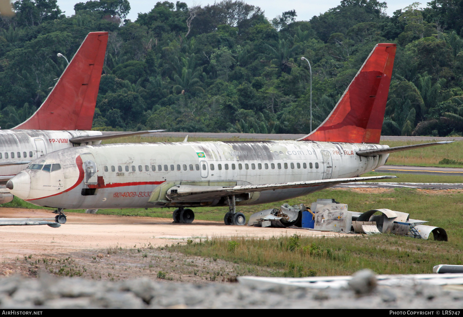 Aircraft Photo of PR-RLA | Boeing 737-241/Adv | Rico Linhas Aéreas | AirHistory.net #286158