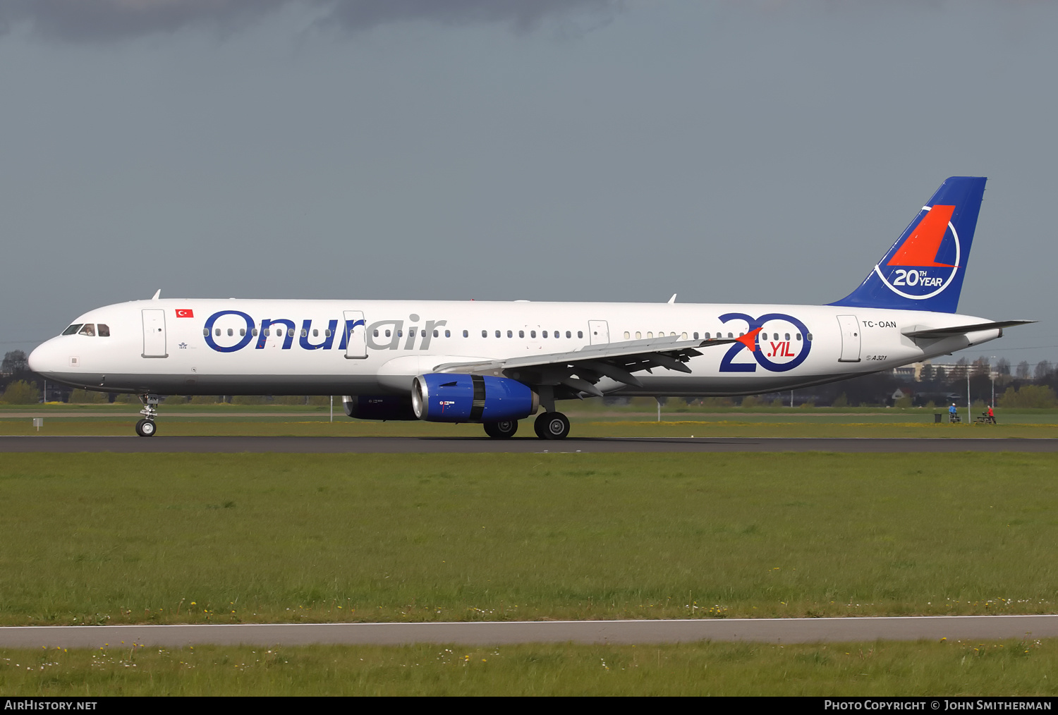 Aircraft Photo of TC-OAN | Airbus A321-231 | Onur Air | AirHistory.net #286174