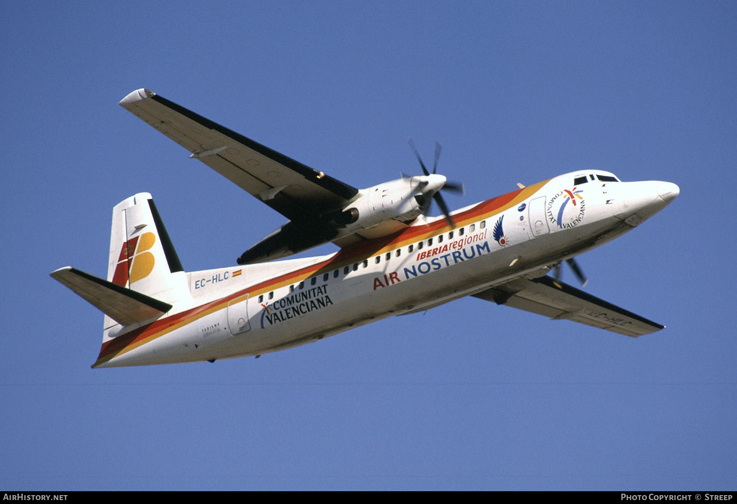 Aircraft Photo of EC-HLC | Fokker 50 | Iberia Regional | AirHistory.net #286180