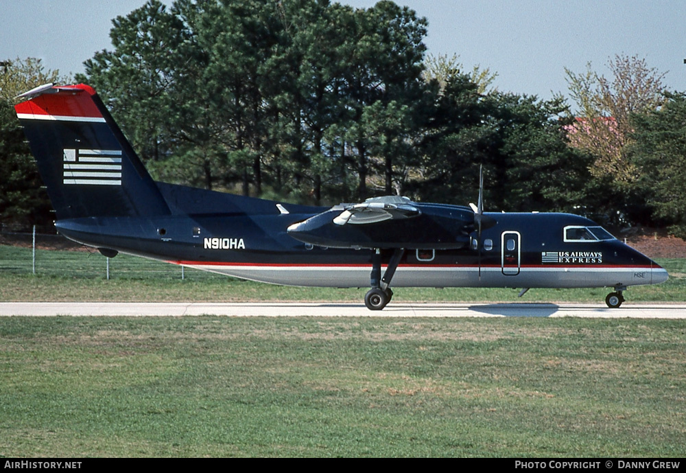 Aircraft Photo of N910HA | De Havilland Canada DHC-8-102 Dash 8 | US Airways Express | AirHistory.net #286183