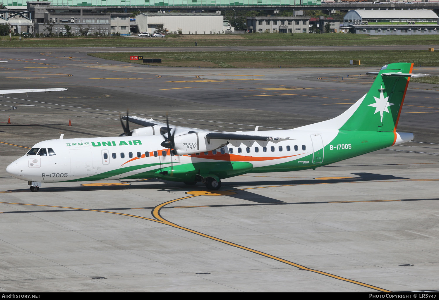 Aircraft Photo of B-17005 | ATR ATR-72-600 (ATR-72-212A) | UNI Air | AirHistory.net #286189