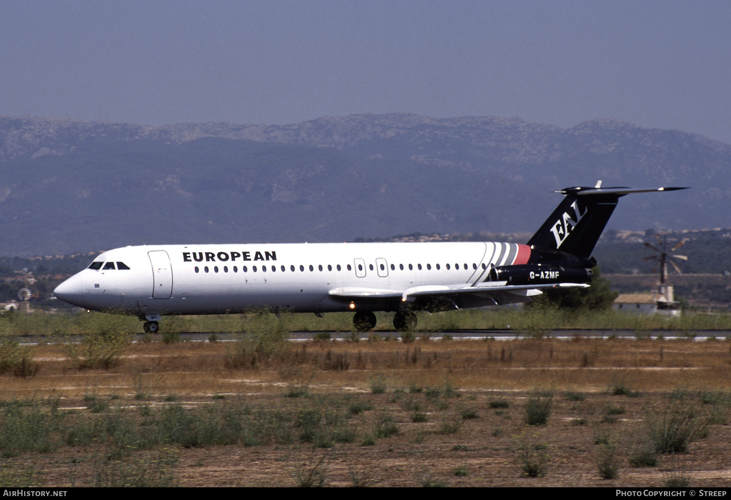 Aircraft Photo of G-AZMF | BAC 111-530FX One-Eleven | European Aircharter - EAL/EAC | AirHistory.net #286193