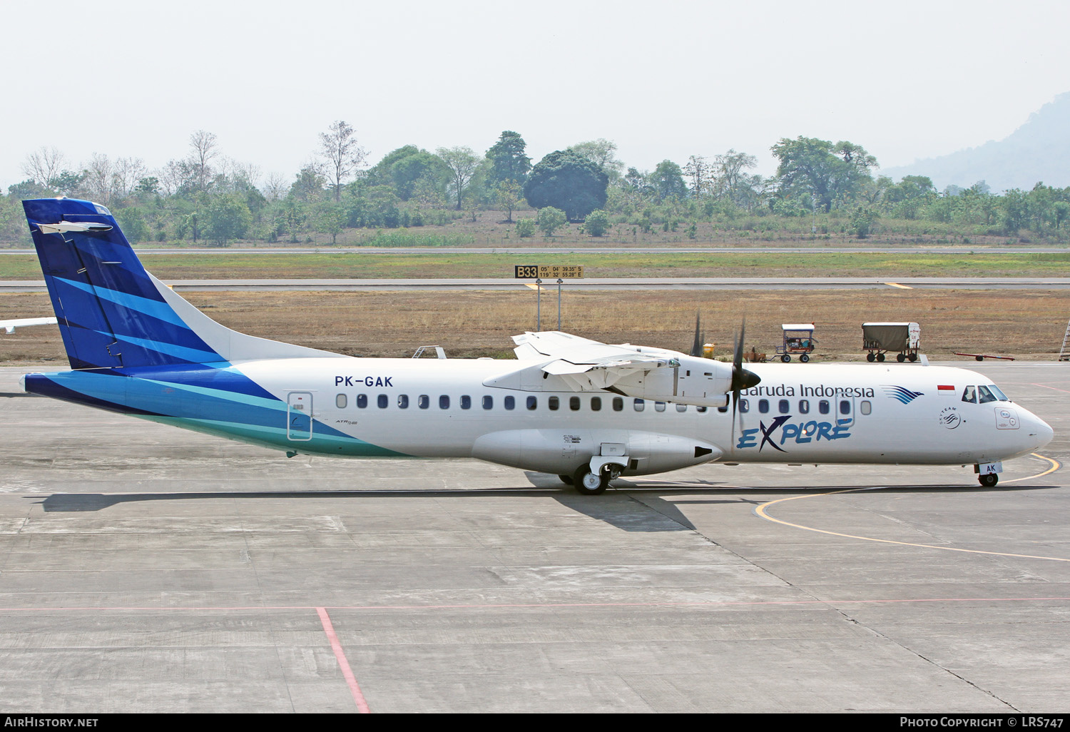 Aircraft Photo of PK-GAK | ATR ATR-72-600 (ATR-72-212A) | Garuda Indonesia Explore | AirHistory.net #286201