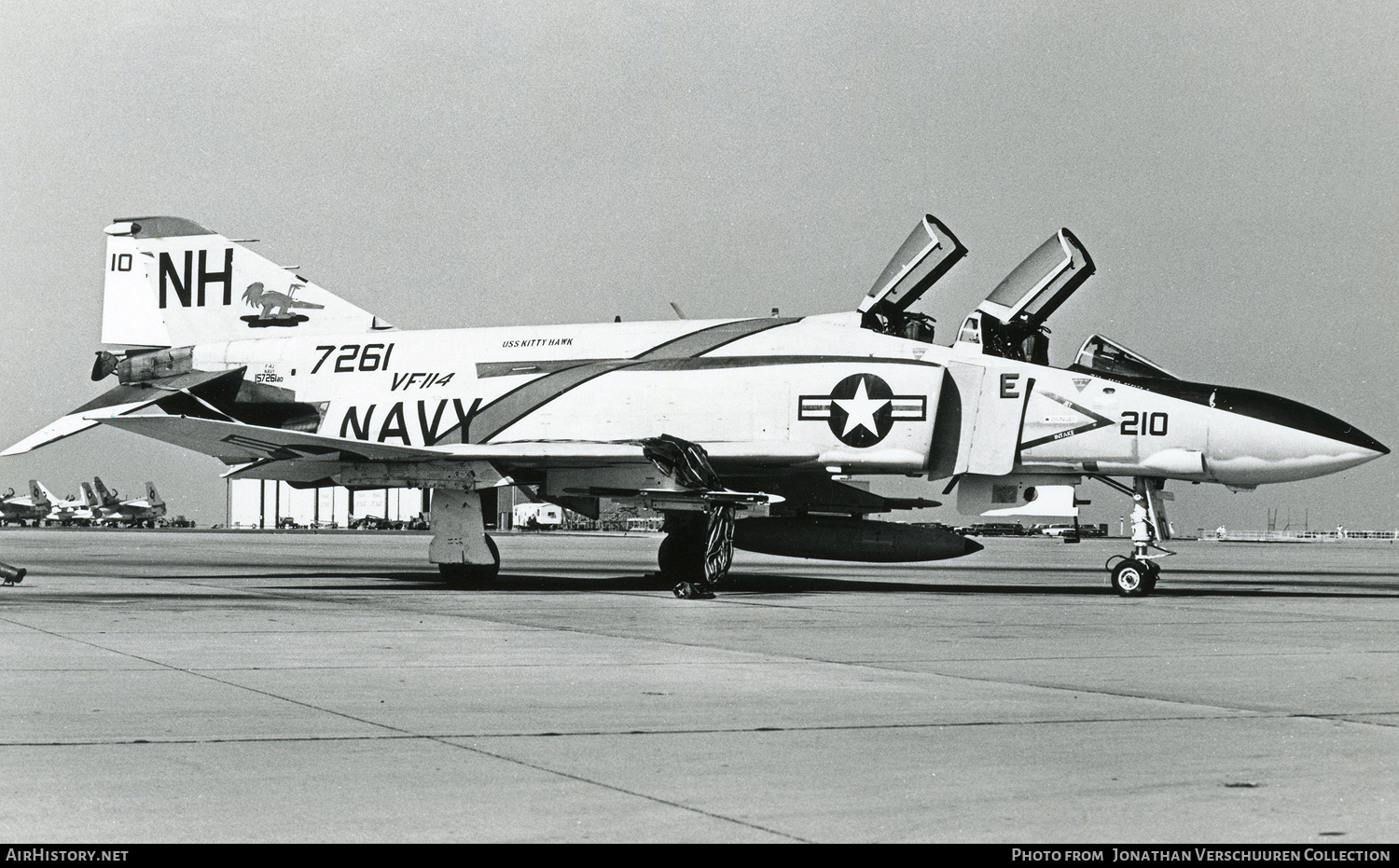 Aircraft Photo of 157261 | McDonnell Douglas F-4J Phantom II | USA - Navy | AirHistory.net #286206