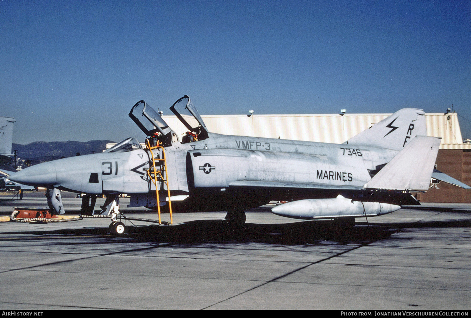 Aircraft Photo of 157346 | McDonnell Douglas RF-4B Phantom II | USA - Marines | AirHistory.net #286207