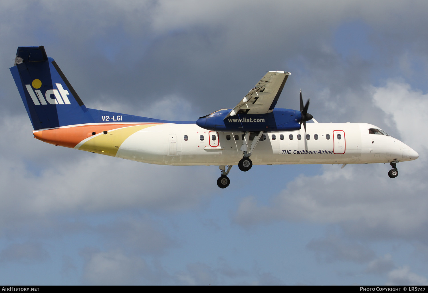 Aircraft Photo of V2-LGI | De Havilland Canada DHC-8-311A Dash 8 | LIAT - Leeward Islands Air Transport | AirHistory.net #286210