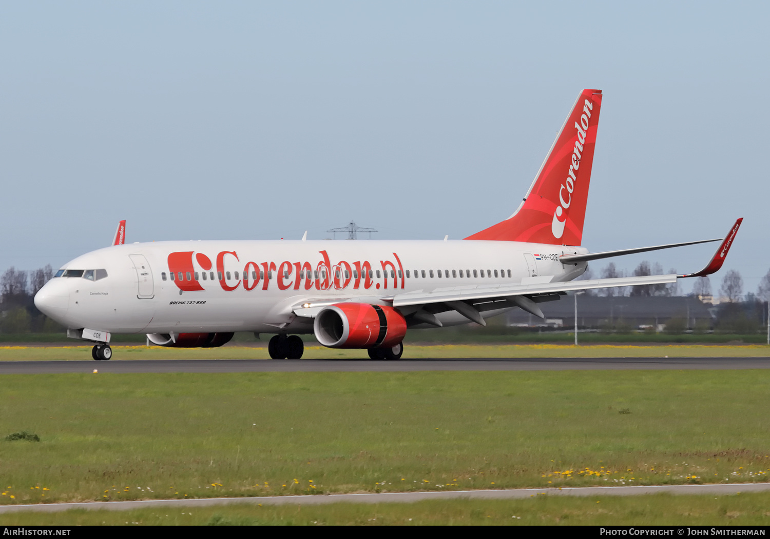 Aircraft Photo of PH-CDE | Boeing 737-8KN | Corendon Dutch Airlines | AirHistory.net #286220