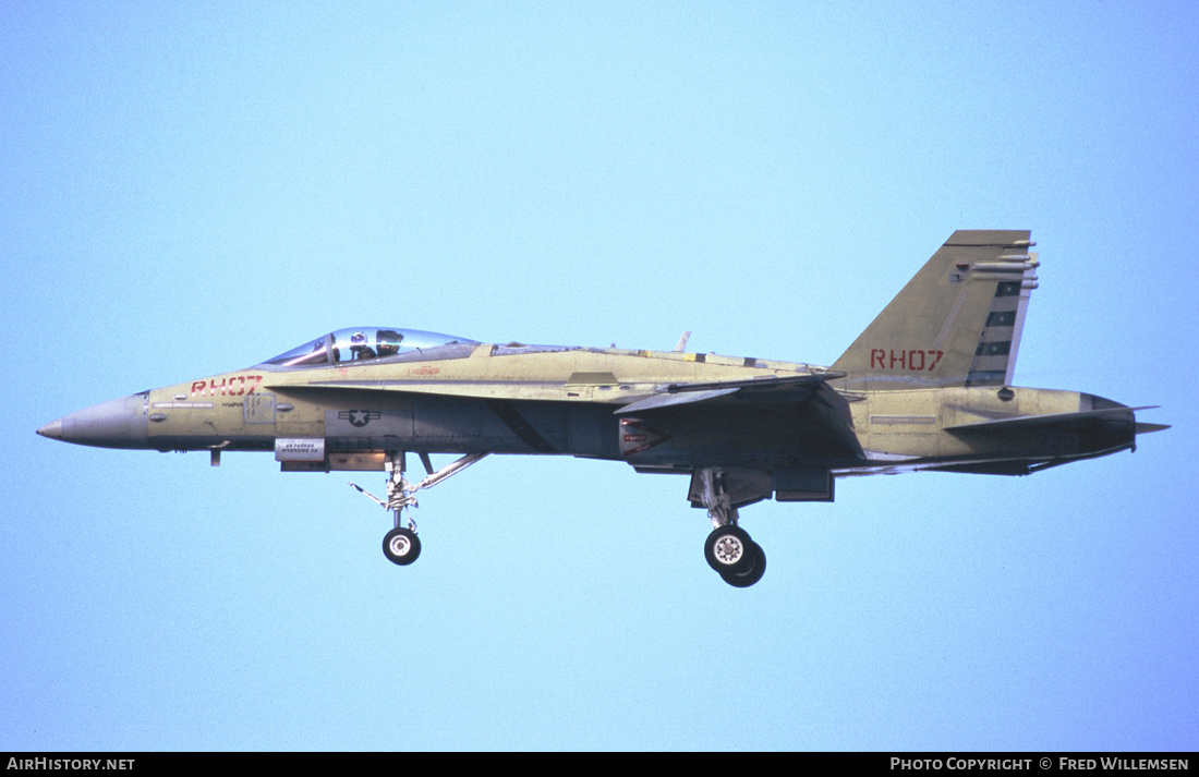 Aircraft Photo of Not known | McDonnell Douglas F/A-18C Hornet | USA - Navy | AirHistory.net #286230
