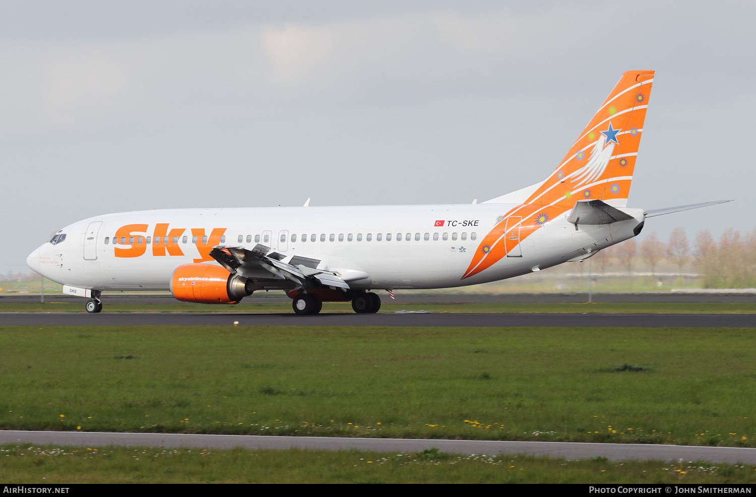 Aircraft Photo of TC-SKE | Boeing 737-4Q8 | Sky Airlines | AirHistory.net #286239