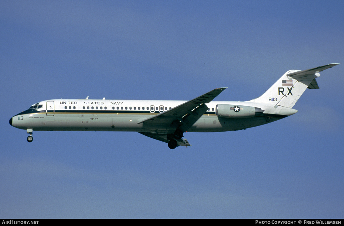 Aircraft Photo of 159113 | McDonnell Douglas C-9B Skytrain II (DC-9-32CF) | USA - Navy | AirHistory.net #286246