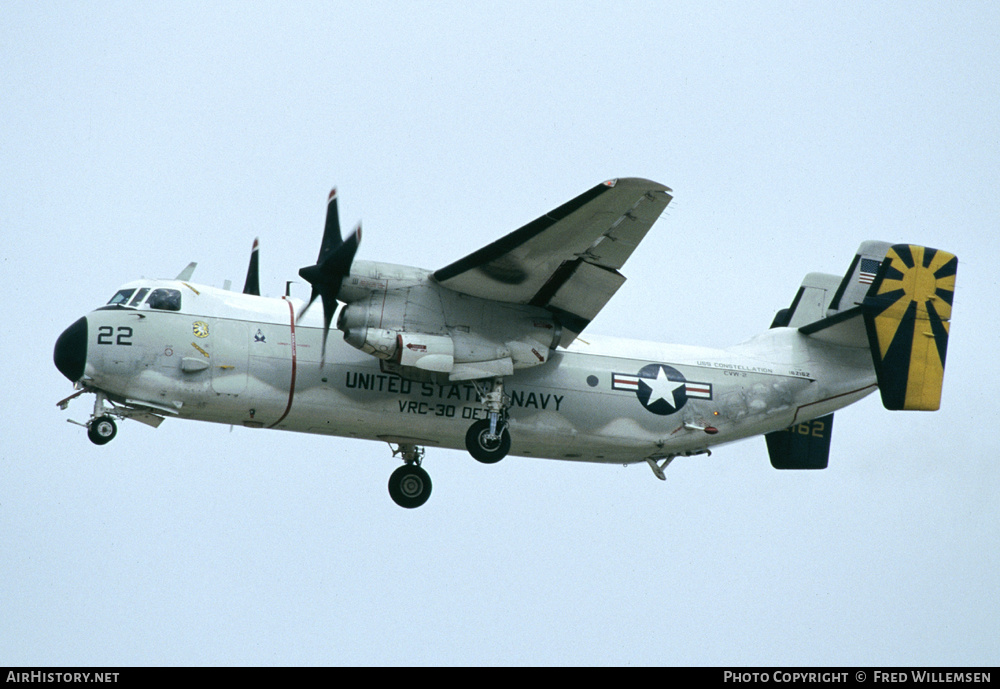 Aircraft Photo of 162162 | Grumman C-2A Greyhound | USA - Navy | AirHistory.net #286250