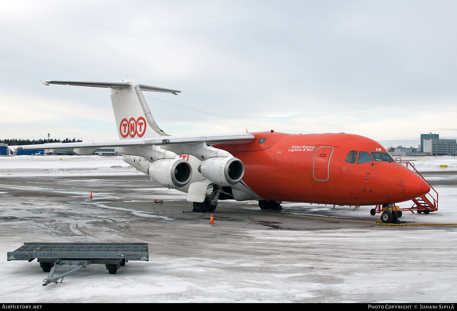 Aircraft Photo of OO-TAW | British Aerospace BAe-146-200QT Quiet Trader | TNT Airways | AirHistory.net #286252