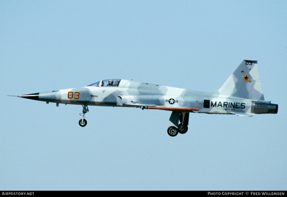 Aircraft Photo of 731635 | Northrop F-5E Tiger II | USA - Marines | AirHistory.net #286257