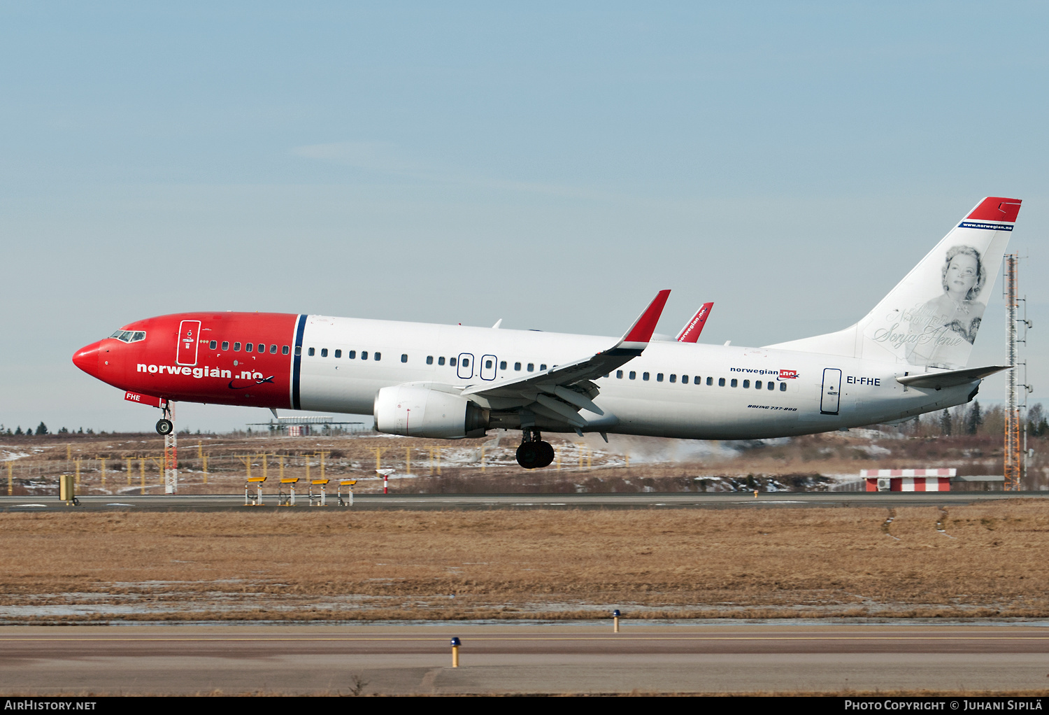 Aircraft Photo of EI-FHE | Boeing 737-8Q8 | Norwegian | AirHistory.net #286258