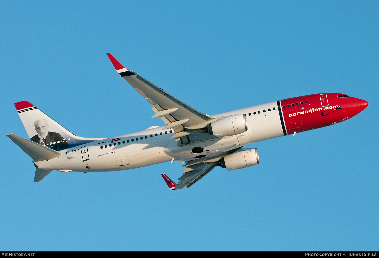 Aircraft Photo of EI-FVP | Boeing 737-800 | Norwegian | AirHistory.net #286265