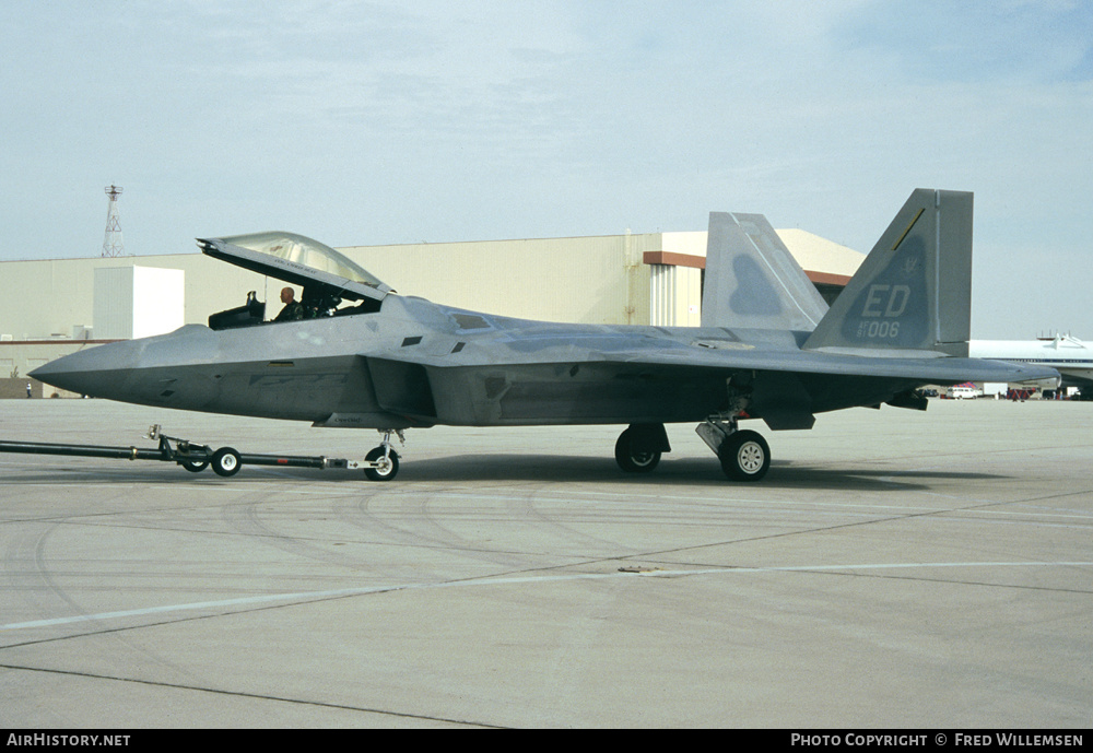 Aircraft Photo of 91-4006 | Lockheed Martin F-22A Raptor | USA - Air Force | AirHistory.net #286276