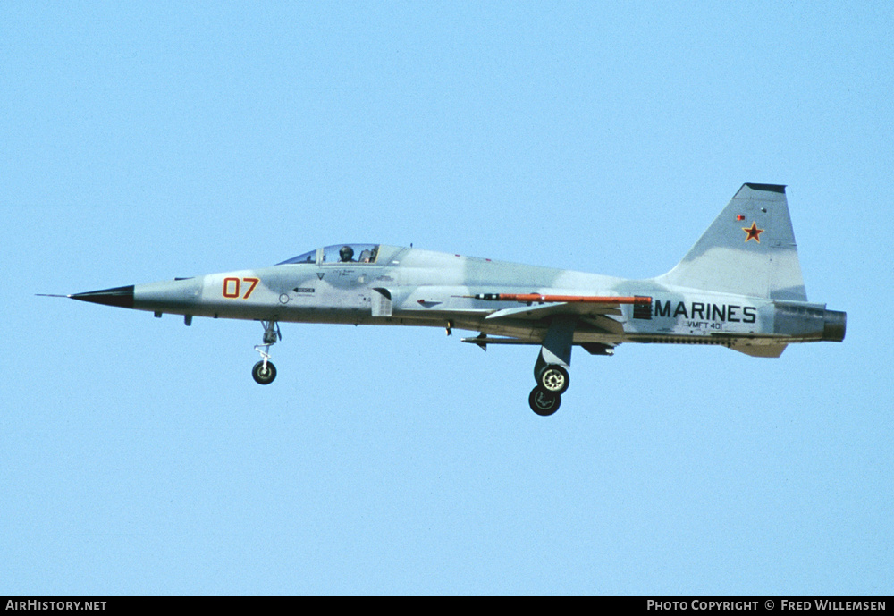 Aircraft Photo of 76-1589 / 761589 | Northrop F-5E Tiger II | USA - Marines | AirHistory.net #286292