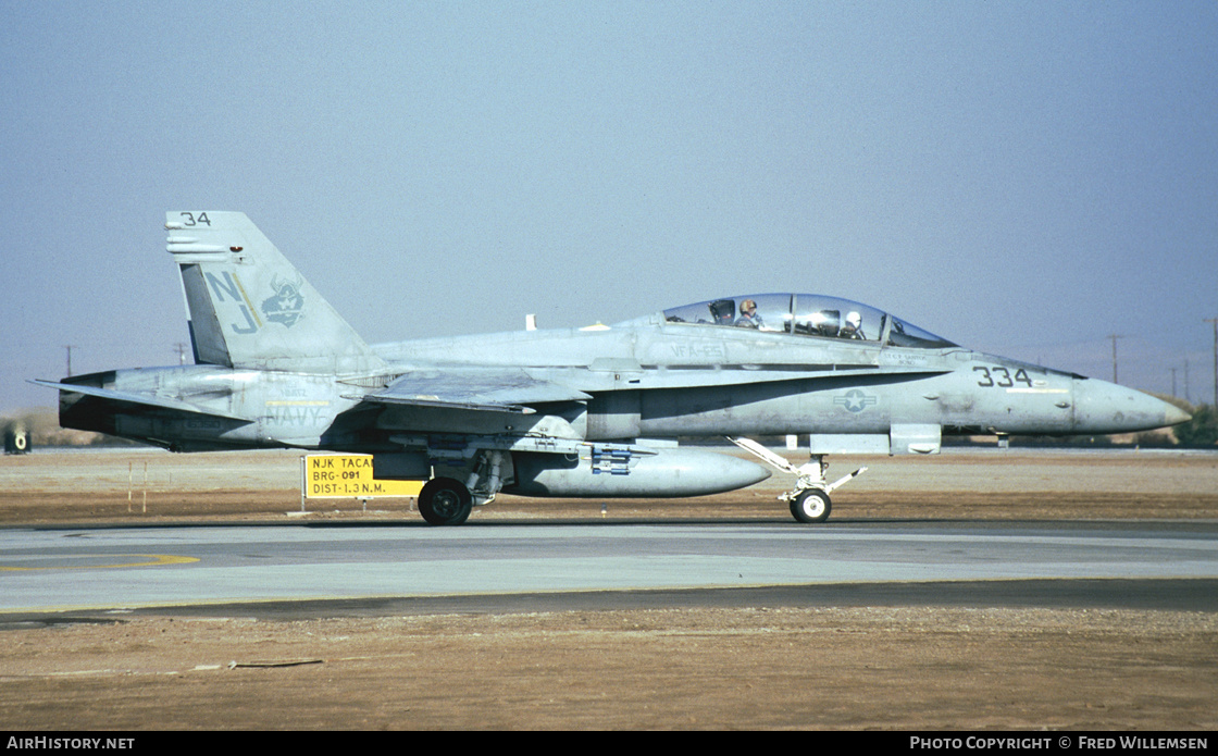 Aircraft Photo of 163510 | McDonnell Douglas F/A-18D Hornet | USA - Navy | AirHistory.net #286302