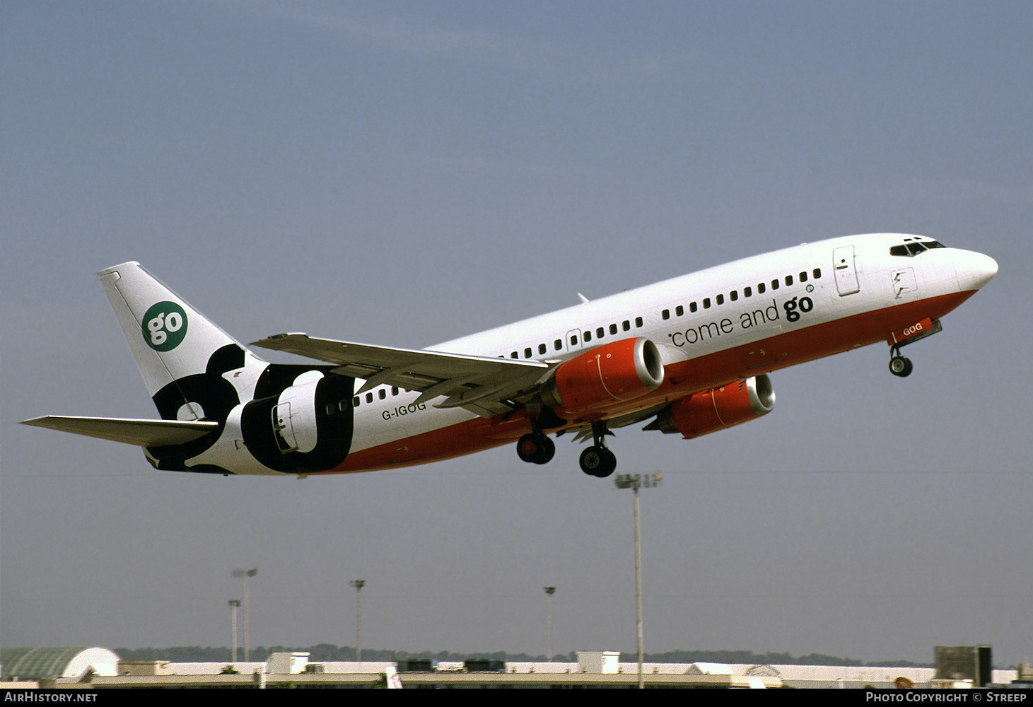 Aircraft Photo of G-IGOG | Boeing 737-3Y0 | Go Fly | AirHistory.net #286303