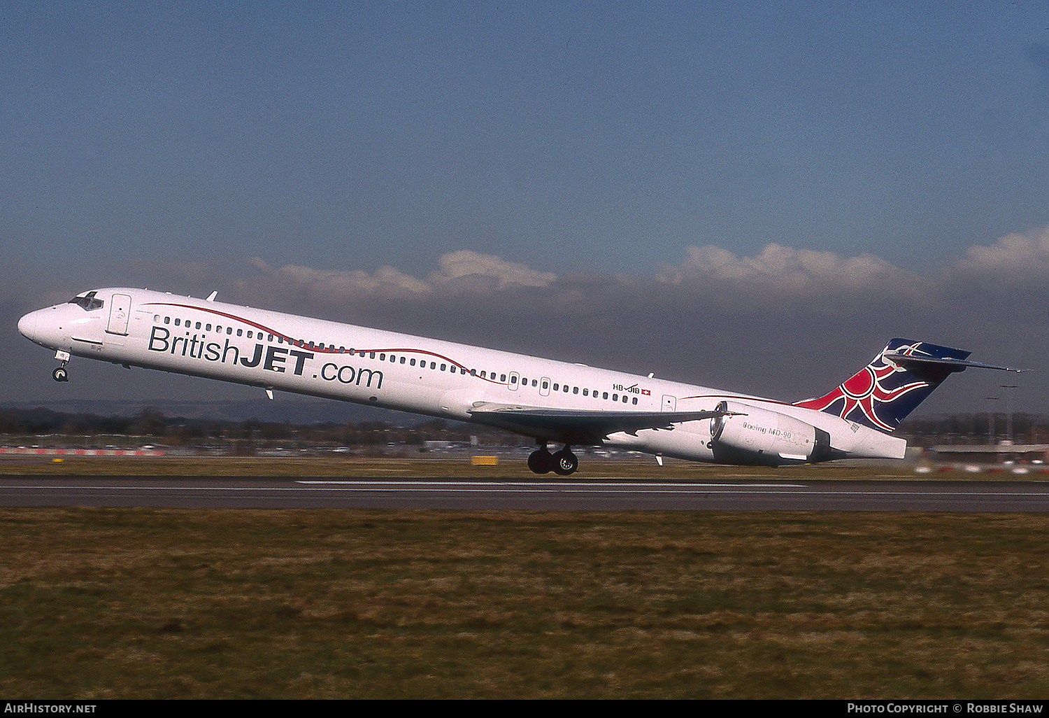 Aircraft Photo of HB-JIB | McDonnell Douglas MD-90-30 | BritishJet | AirHistory.net #286313