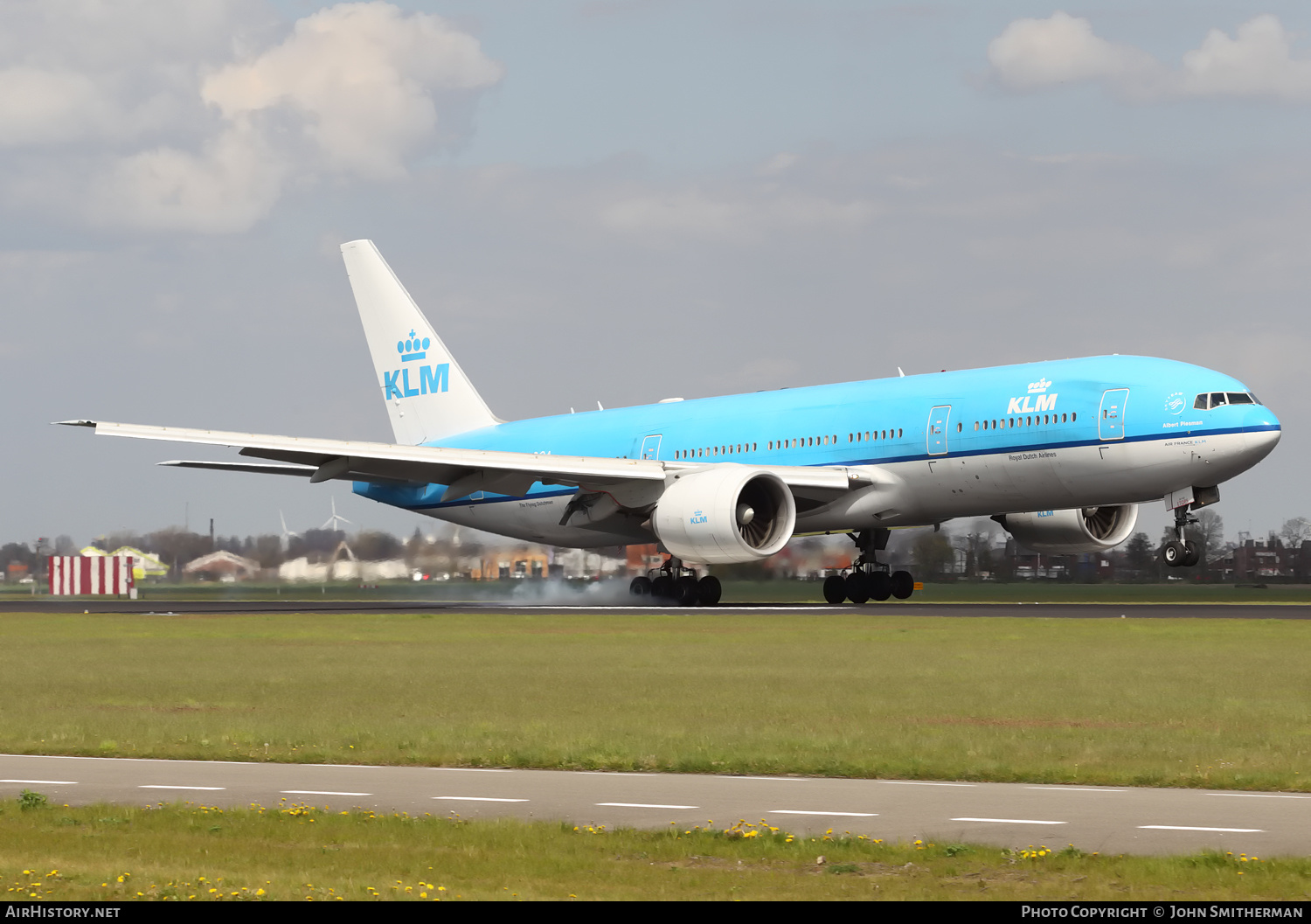 Aircraft Photo of PH-BQA | Boeing 777-206/ER | KLM - Royal Dutch Airlines | AirHistory.net #286314