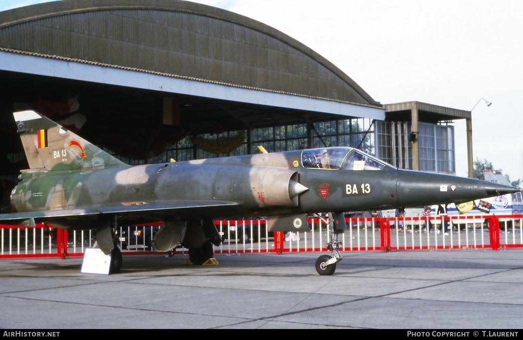 Aircraft Photo of BA13 | Dassault Mirage 5BA | Belgium - Air Force | AirHistory.net #286319