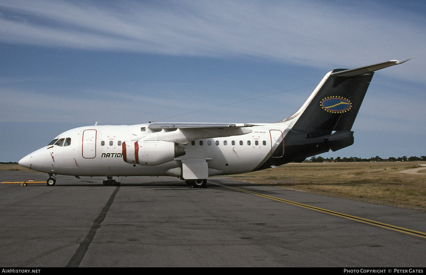 Aircraft Photo of VH-NJD | British Aerospace BAe-146-100 | National Jet Systems | AirHistory.net #286337