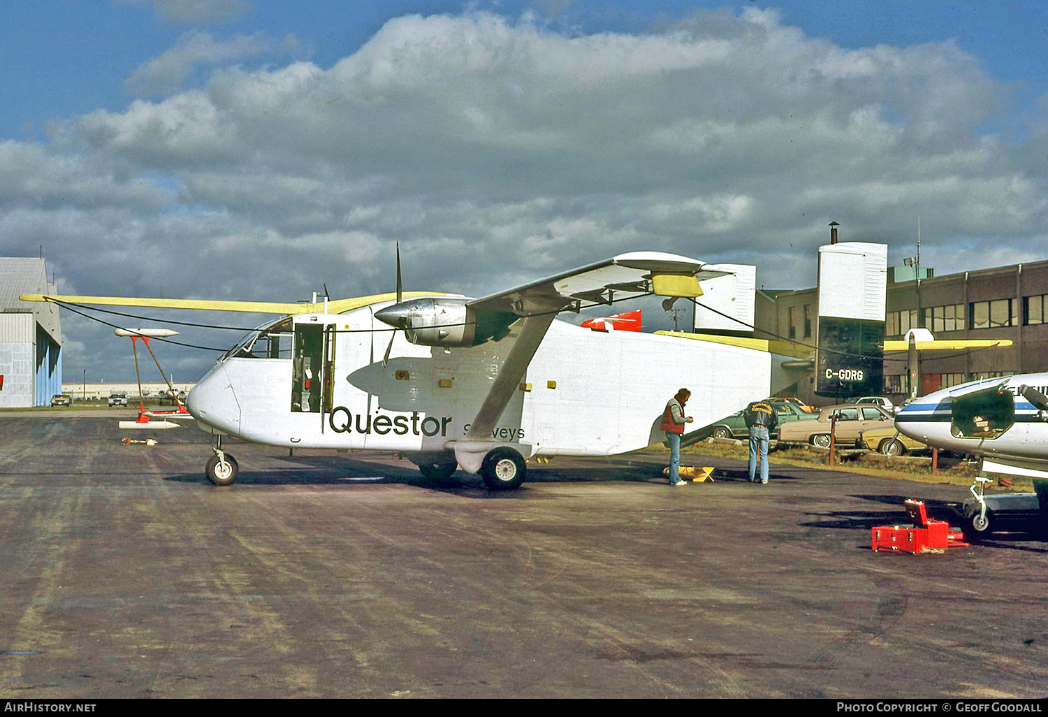 Aircraft Photo of C-GDRG | Short SC.7 Skyvan 3-200 | Questor International Surveys | AirHistory.net #286344