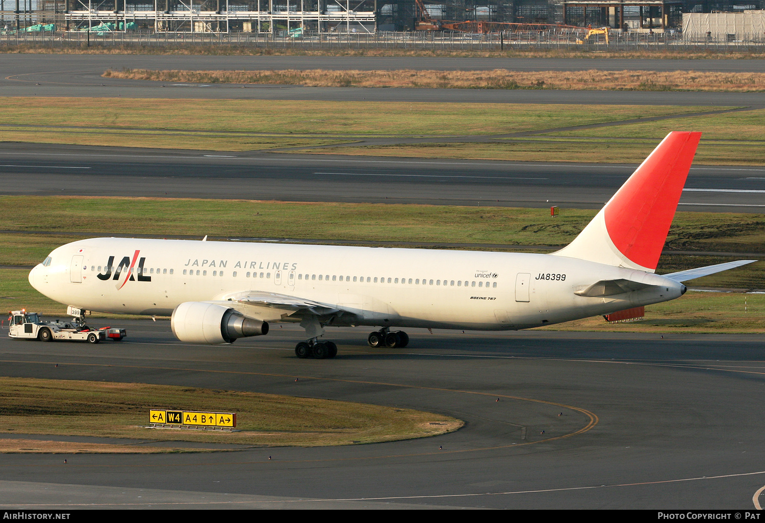 Aircraft Photo of JA8399 | Boeing 767-346 | Japan Airlines - JAL | AirHistory.net #286359