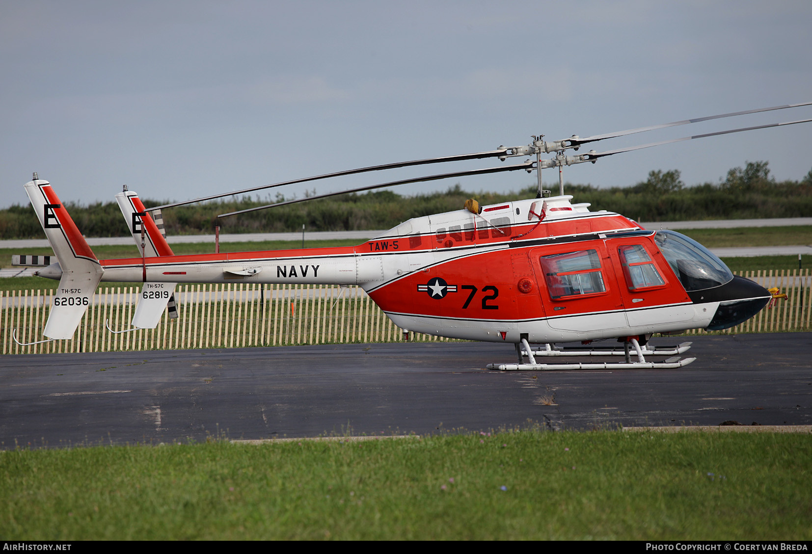 Aircraft Photo of 162036 / 62036 | Bell TH-57C SeaRanger (206B-3) | USA - Navy | AirHistory.net #286360