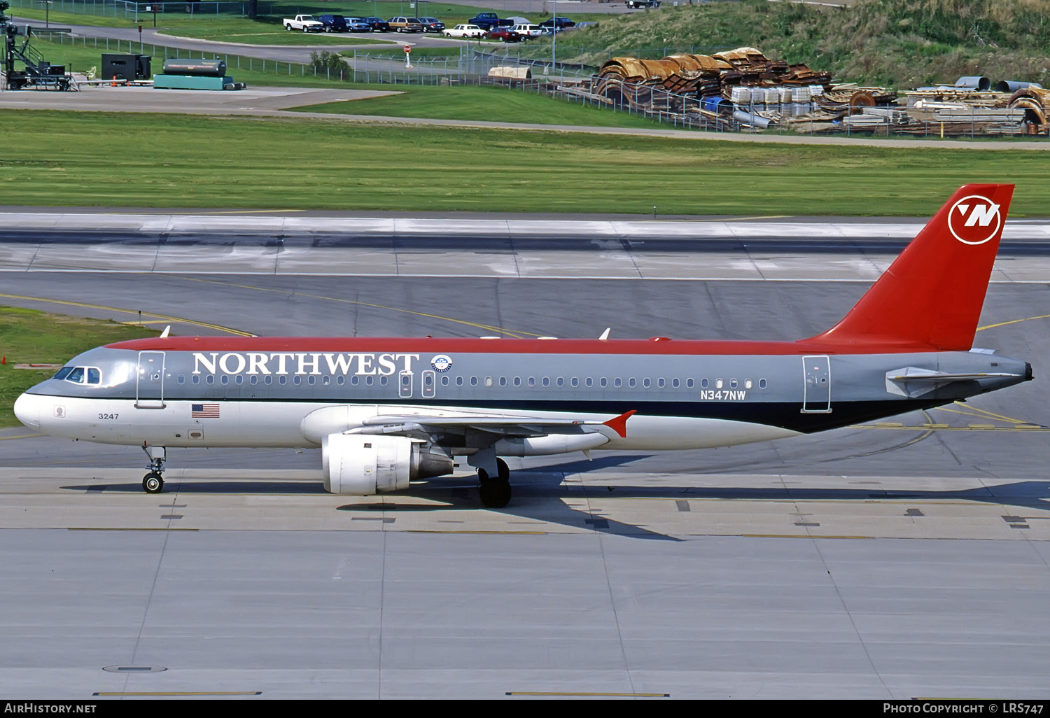 Aircraft Photo of N347NW | Airbus A320-211 | Northwest Airlines | AirHistory.net #286376