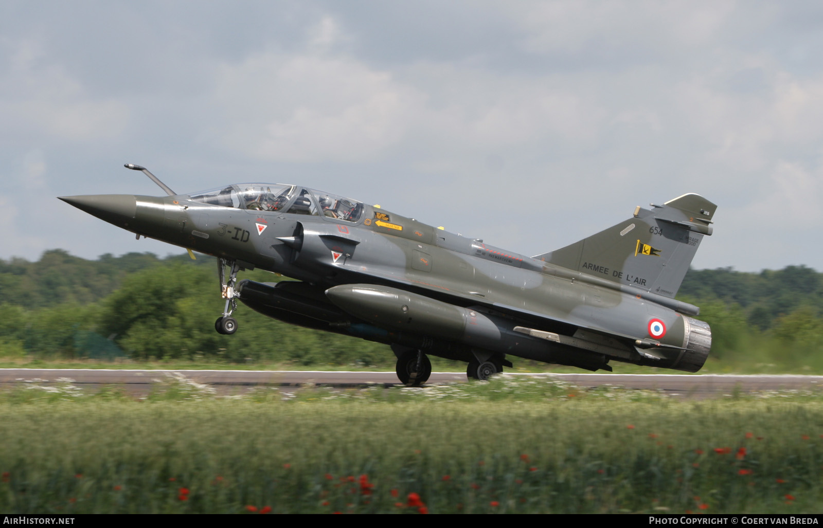 Aircraft Photo of 654 | Dassault Mirage 2000D | France - Air Force | AirHistory.net #286385