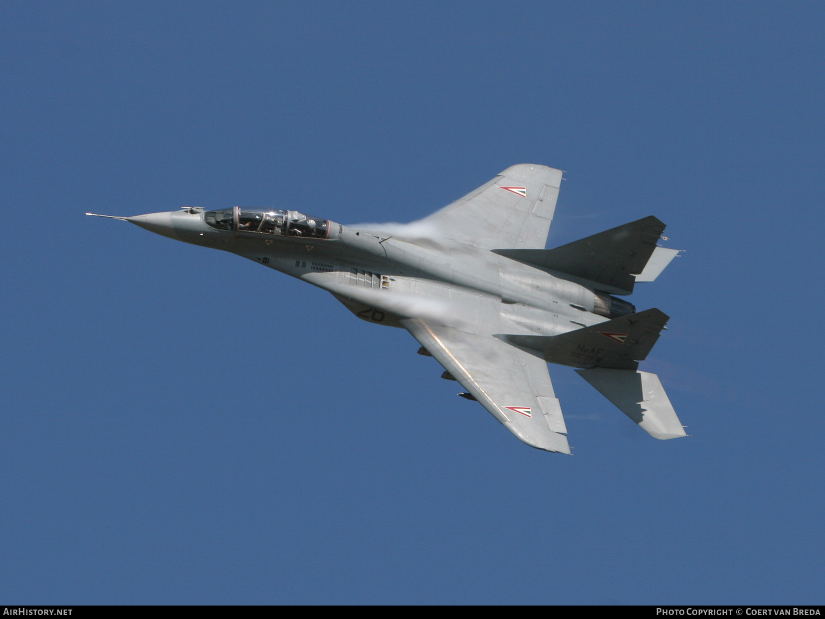 Aircraft Photo of 26 | Mikoyan-Gurevich MiG-29UB (9-51) | Hungary - Air Force | AirHistory.net #286386