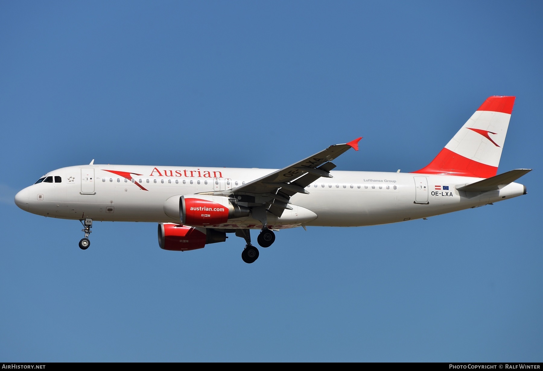 Aircraft Photo of OE-LXA | Airbus A320-216 | Austrian Airlines | AirHistory.net #286389
