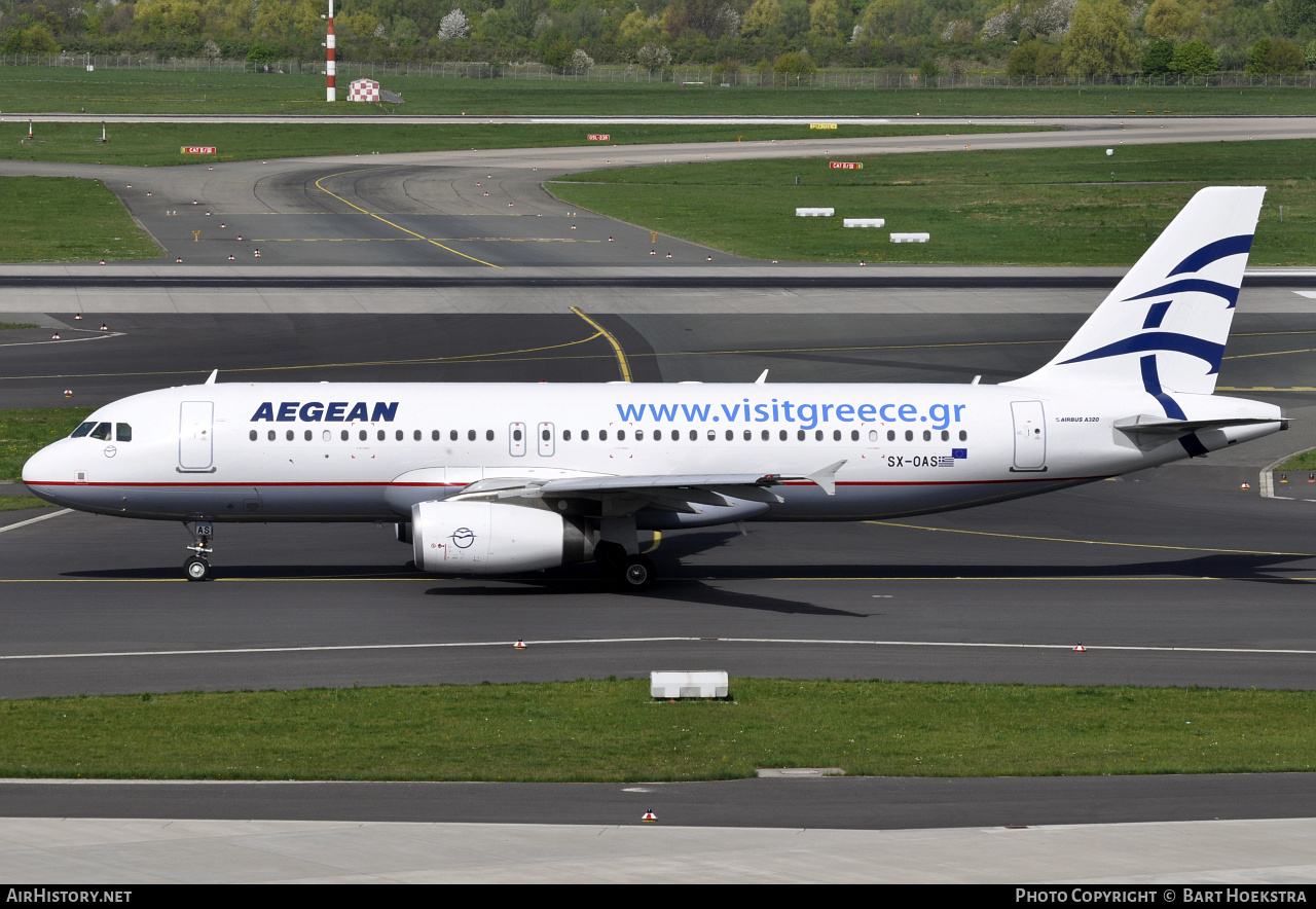 Aircraft Photo of SX-OAS | Airbus A320-232 | Aegean Airlines | AirHistory.net #286400