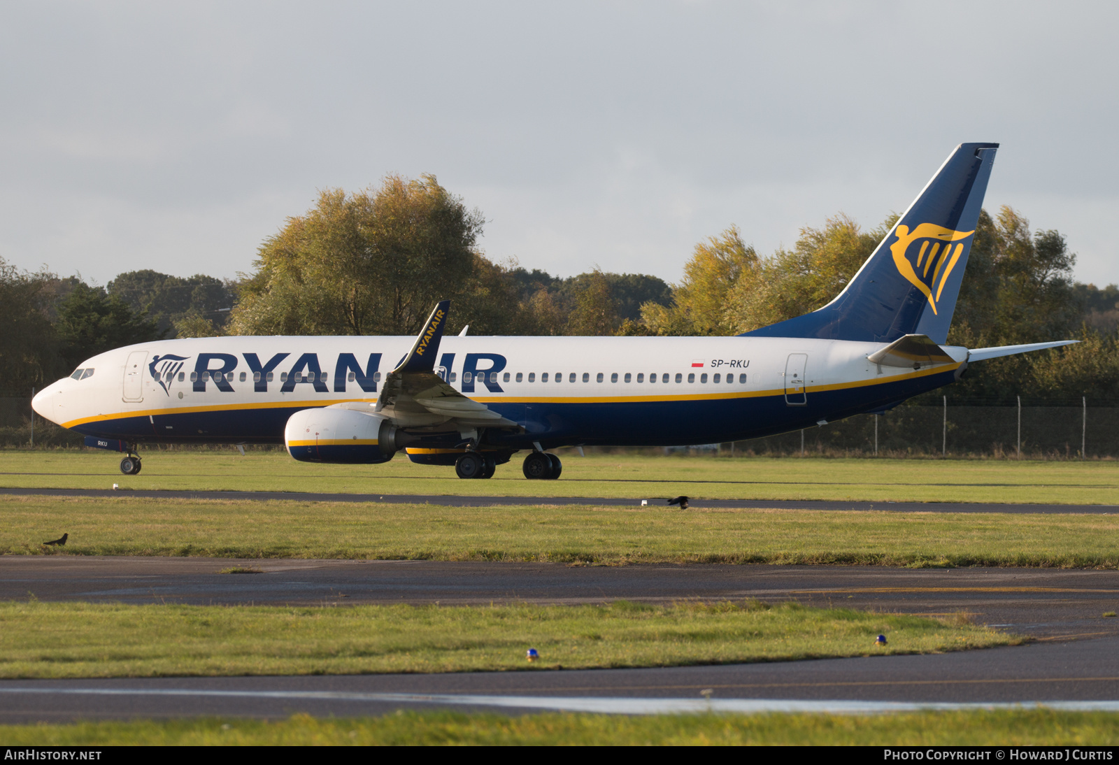 Aircraft Photo of SP-RKU | Boeing 737-800 | Ryanair | AirHistory.net #286407