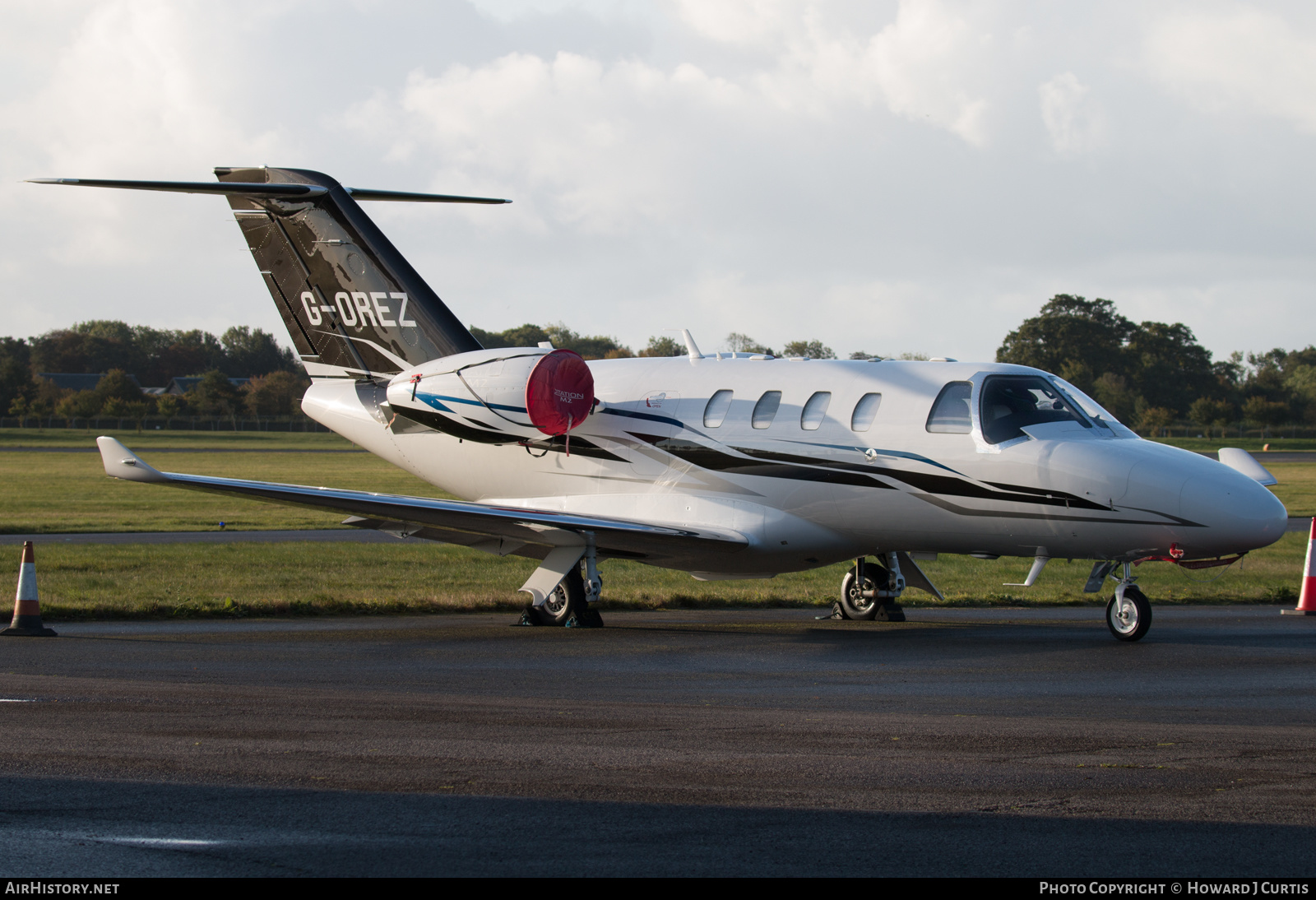 Aircraft Photo of G-OREZ | Cessna 525 CitationJet M2 | AirHistory.net #286408