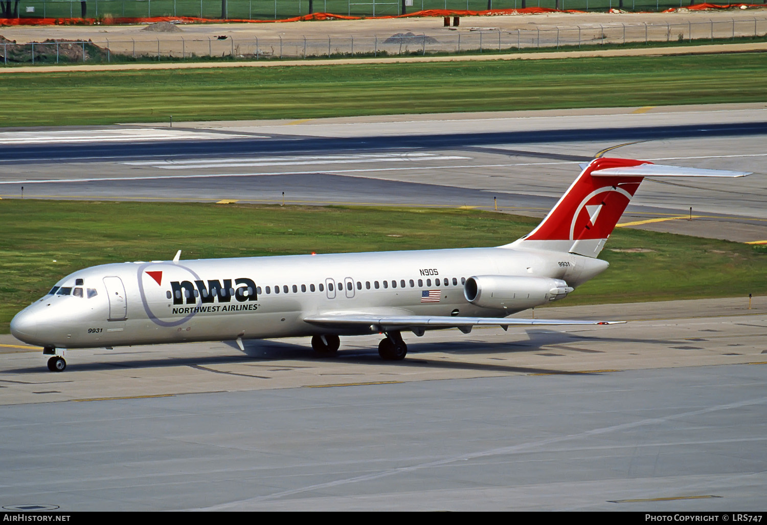 Aircraft Photo of N90S | McDonnell Douglas DC-9-31 | Northwest Airlines | AirHistory.net #286411
