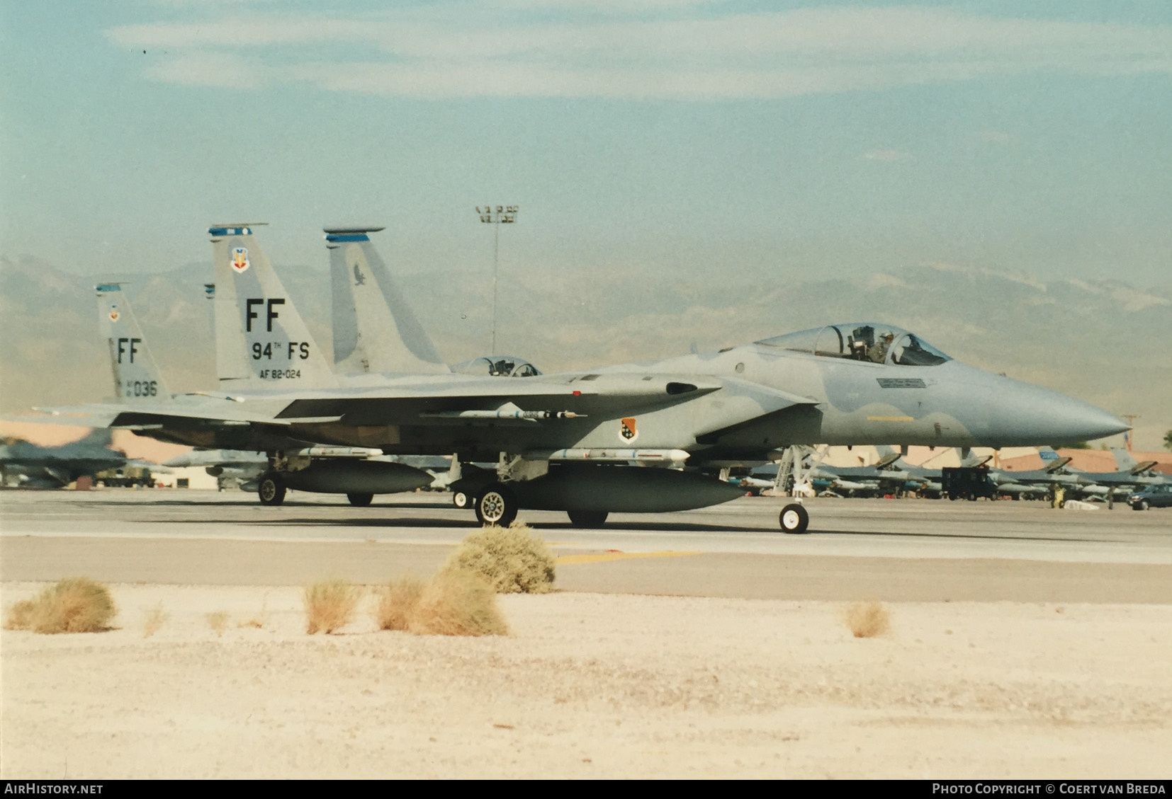 Aircraft Photo of 82-0024 / AF82-024 | McDonnell Douglas F-15C Eagle | USA - Air Force | AirHistory.net #286423