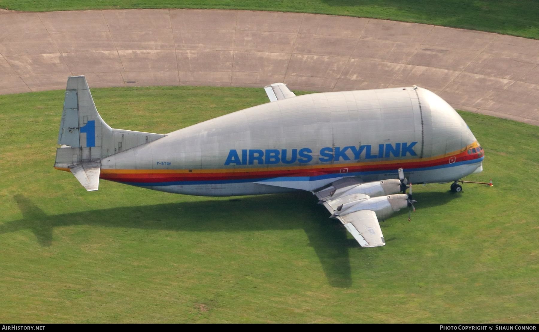 Aircraft Photo of F-BTGV | Aero Spacelines 377SGT Super Guppy Turbine | Airbus Skylink | AirHistory.net #286432