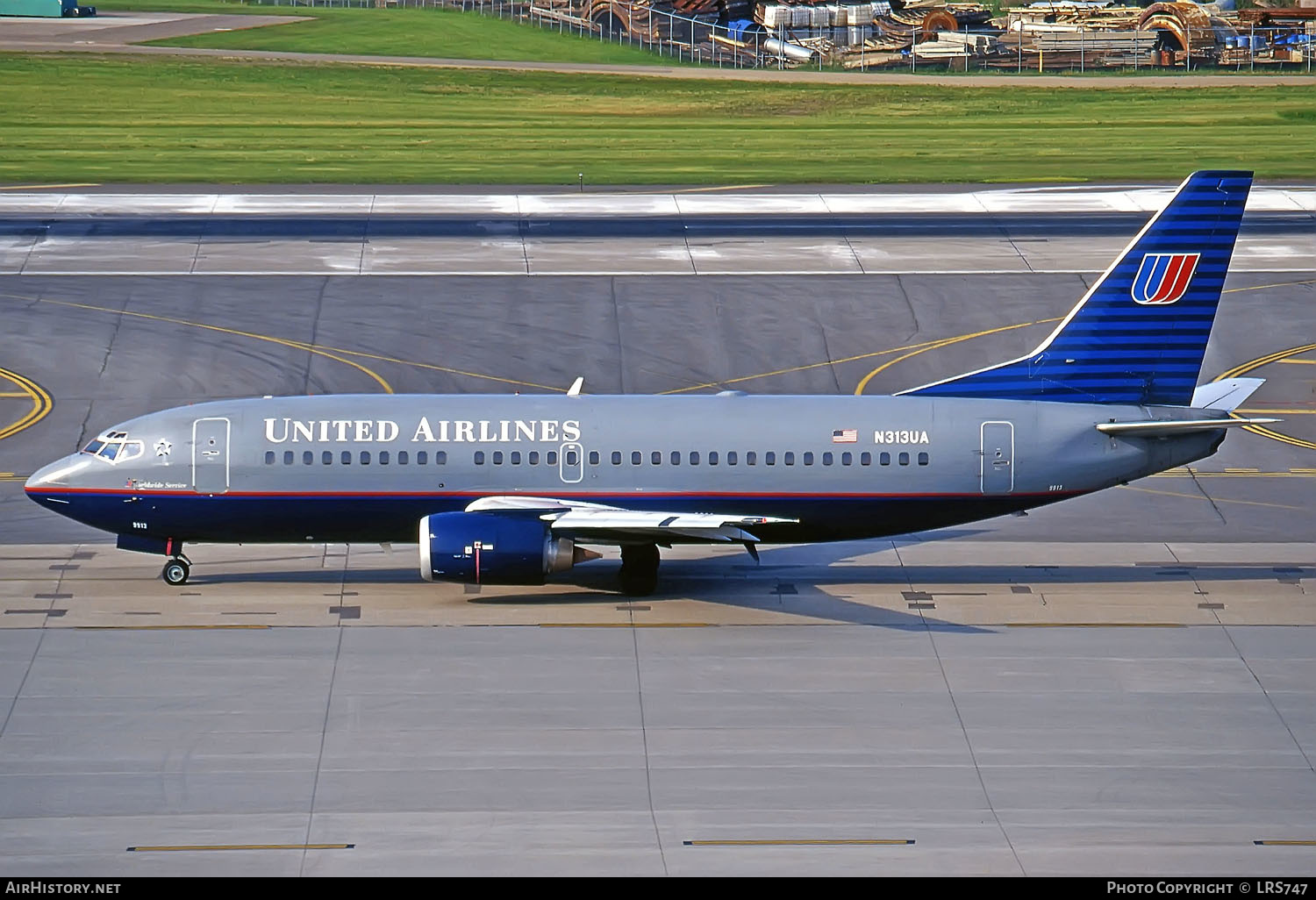 Aircraft Photo of N313UA | Boeing 737-322 | United Airlines | AirHistory.net #286435