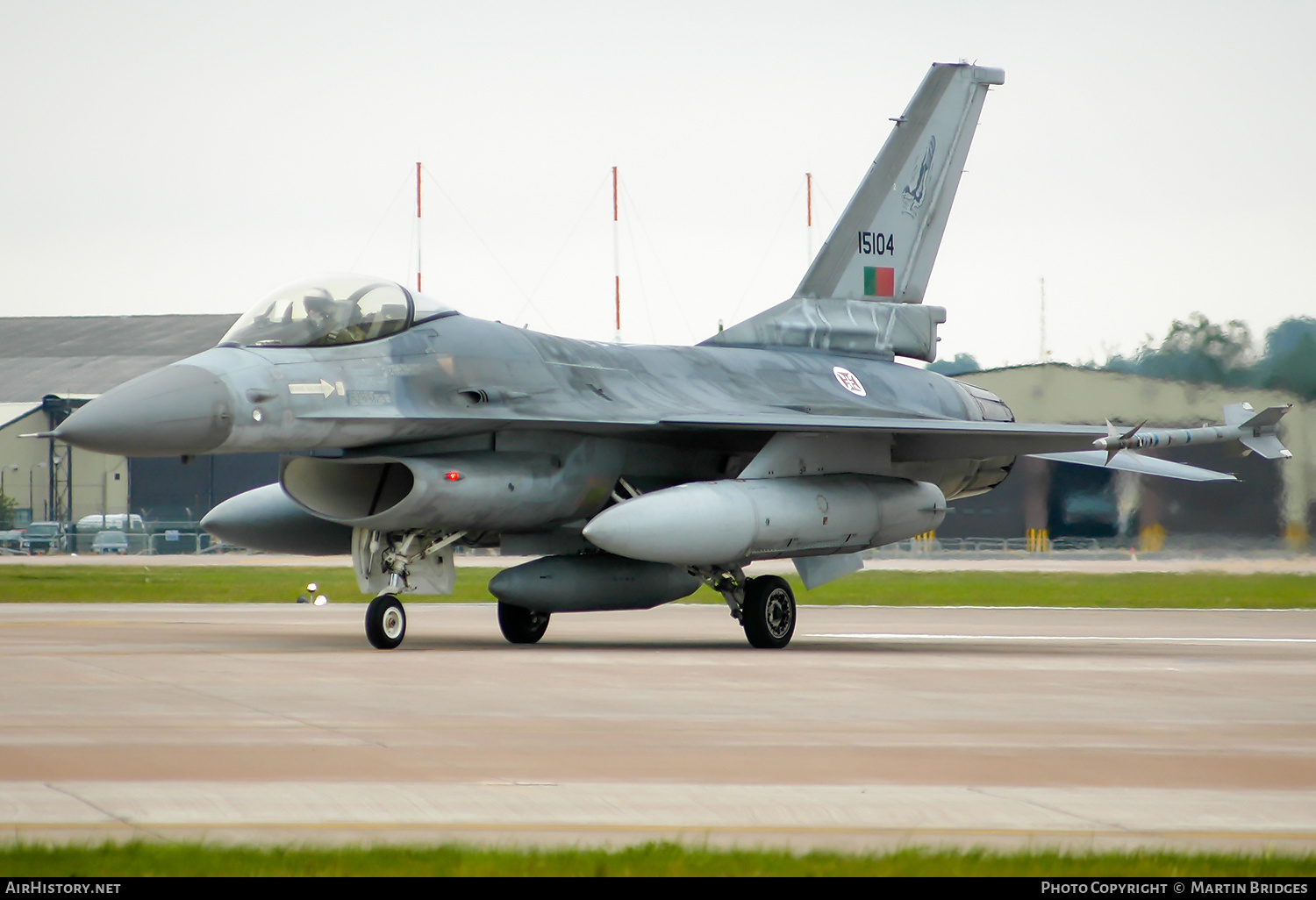 Aircraft Photo of 15104 | Lockheed F-16A Fighting Falcon | Portugal - Air Force | AirHistory.net #286451