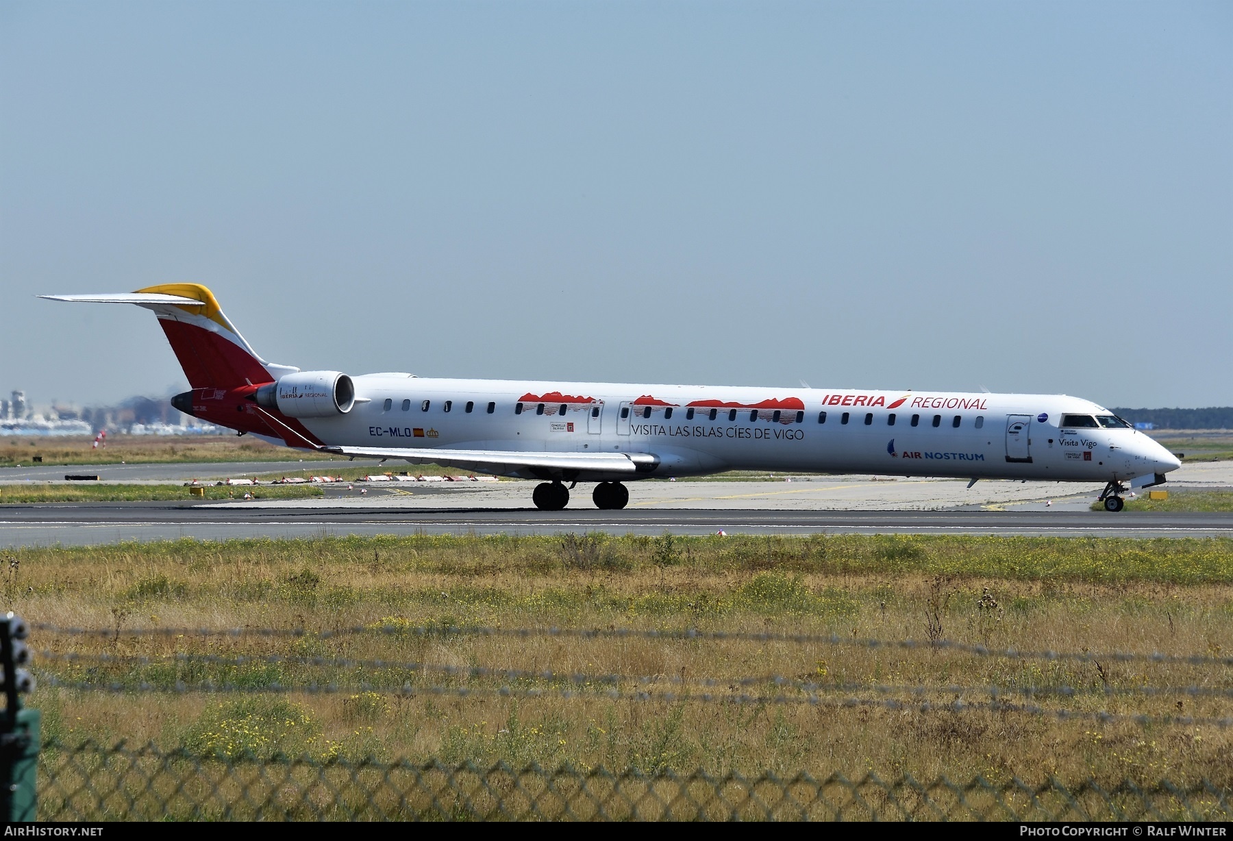 Aircraft Photo of EC-MLO | Bombardier CRJ-1000 (CL-600-2E25) | Iberia Regional | AirHistory.net #286458