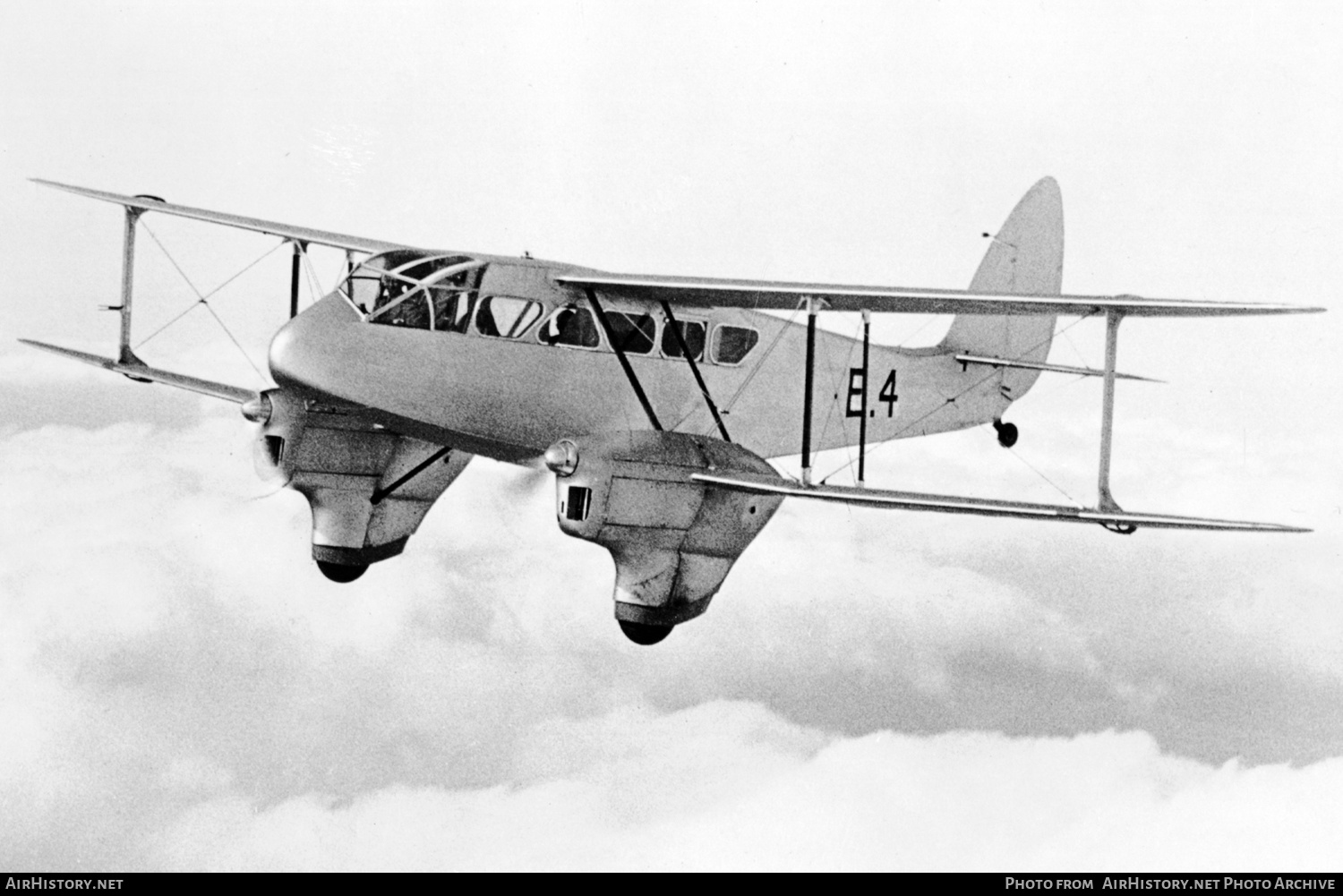 Aircraft Photo of E.4 | De Havilland D.H. 89 Dragon Rapide | AirHistory.net #286462