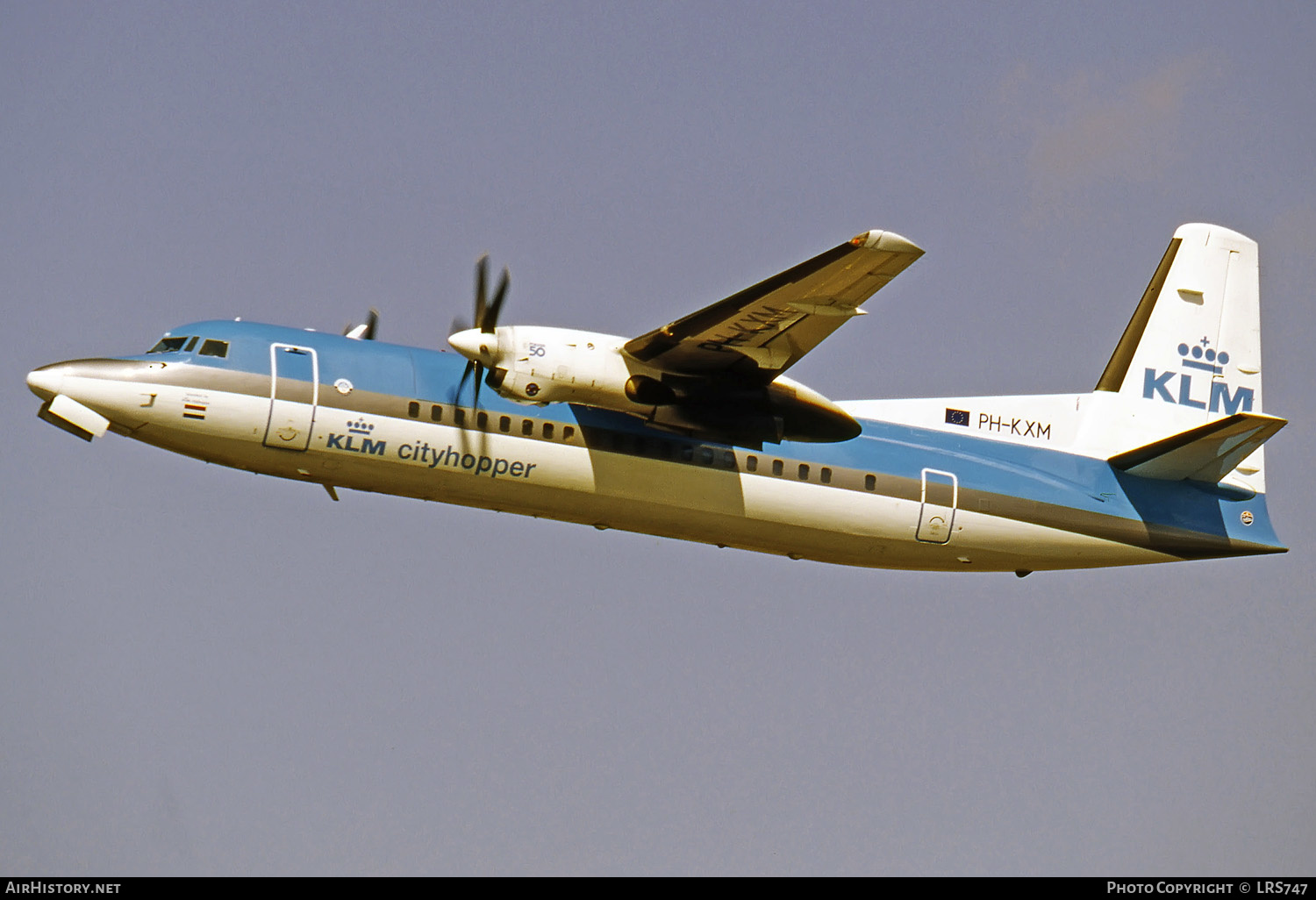 Aircraft Photo of PH-KXM | Fokker 50 | KLM Cityhopper | AirHistory.net #286475