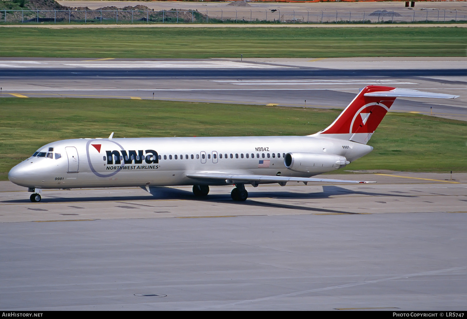 Aircraft Photo of N994Z | McDonnell Douglas DC-9-31 | Northwest Airlines | AirHistory.net #286484